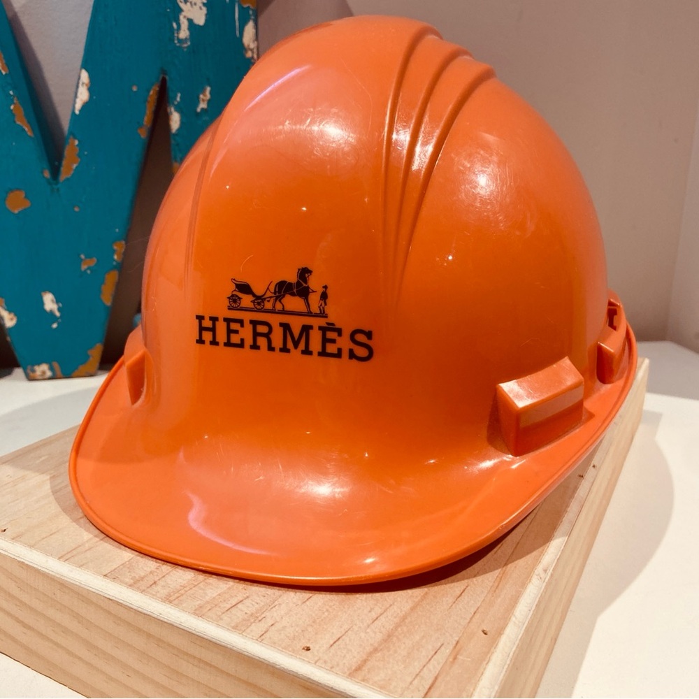 Rare! Hermès Orange Hard Hat- Toronto